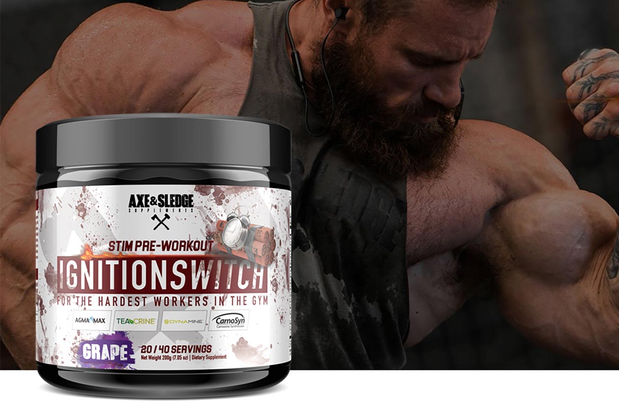 Ignition Switch from Axe and Sledge designed for stimulants freaks