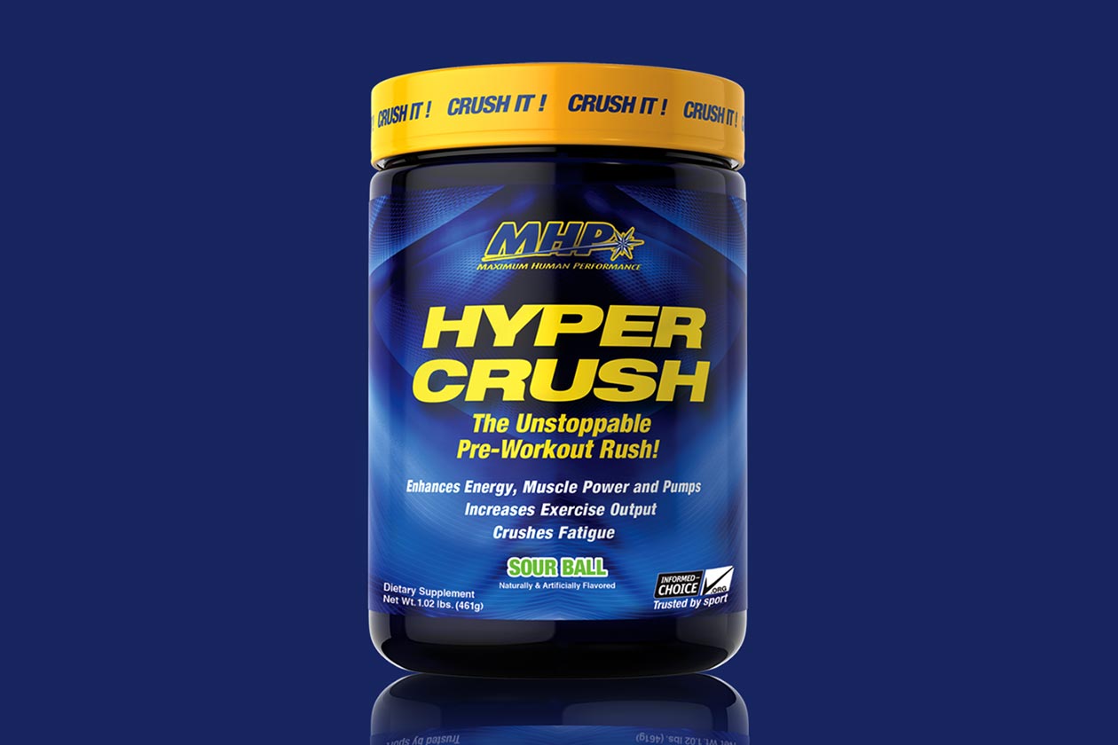 MHP completely unveils its preworkout rush Hyper Crush MHP completely unveils its preworkout rush Hyper Crush