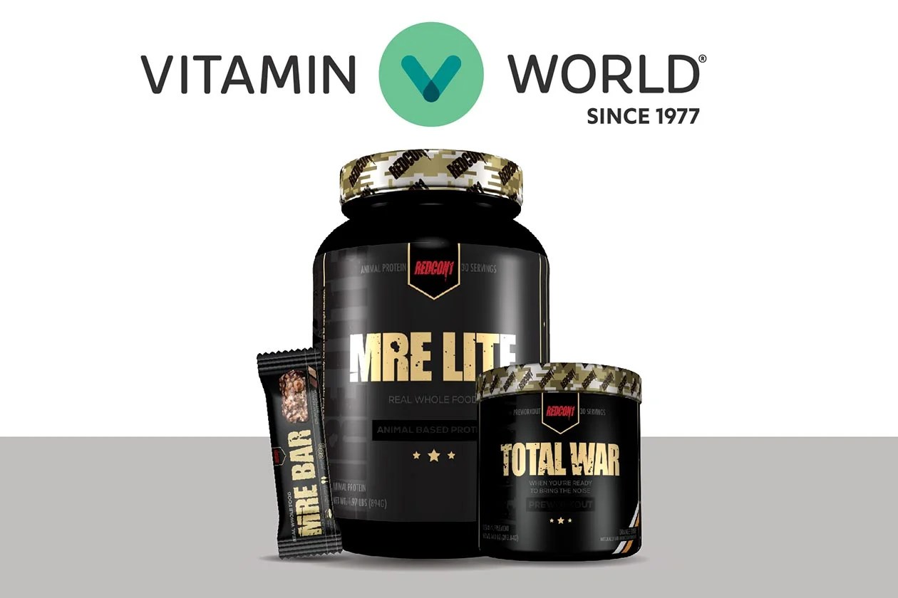 Redcon1 launching in 160 Vitamin World locations in September Stack3d