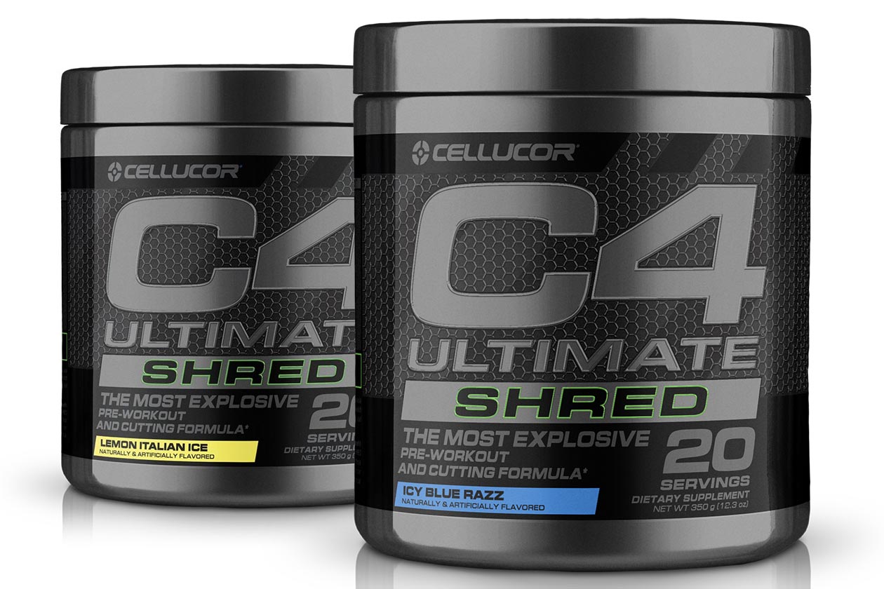 C4 Ultimate Shred gets two new flavors and a slight label change C4 Ultimate Shred gets two new flavors and a slight label change