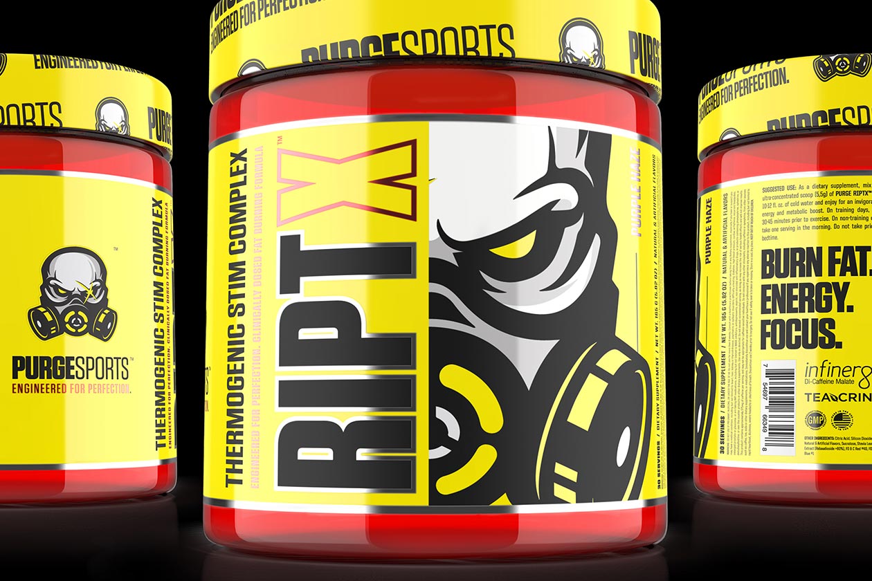 Purge will be launching a fat burner at the Olympia called Purge will be launching a fat burner at the Olympia called