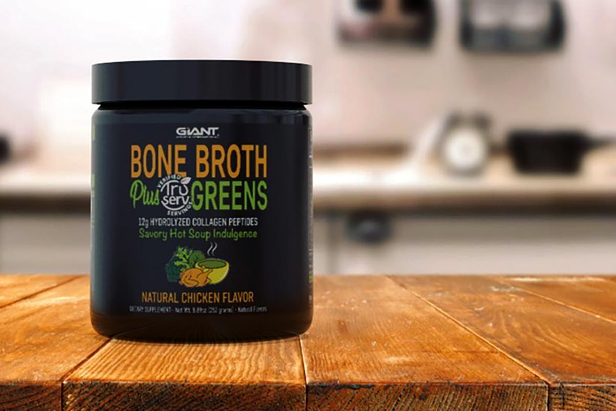 Giant Sports launches its rather unique Bone Broth Plus Greens Soup