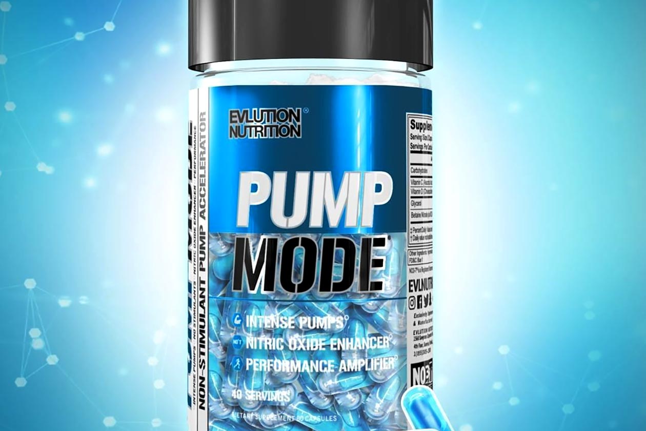 EVL Giveaway Stack of Pump Mode, BCAA Energy and Isolate protein