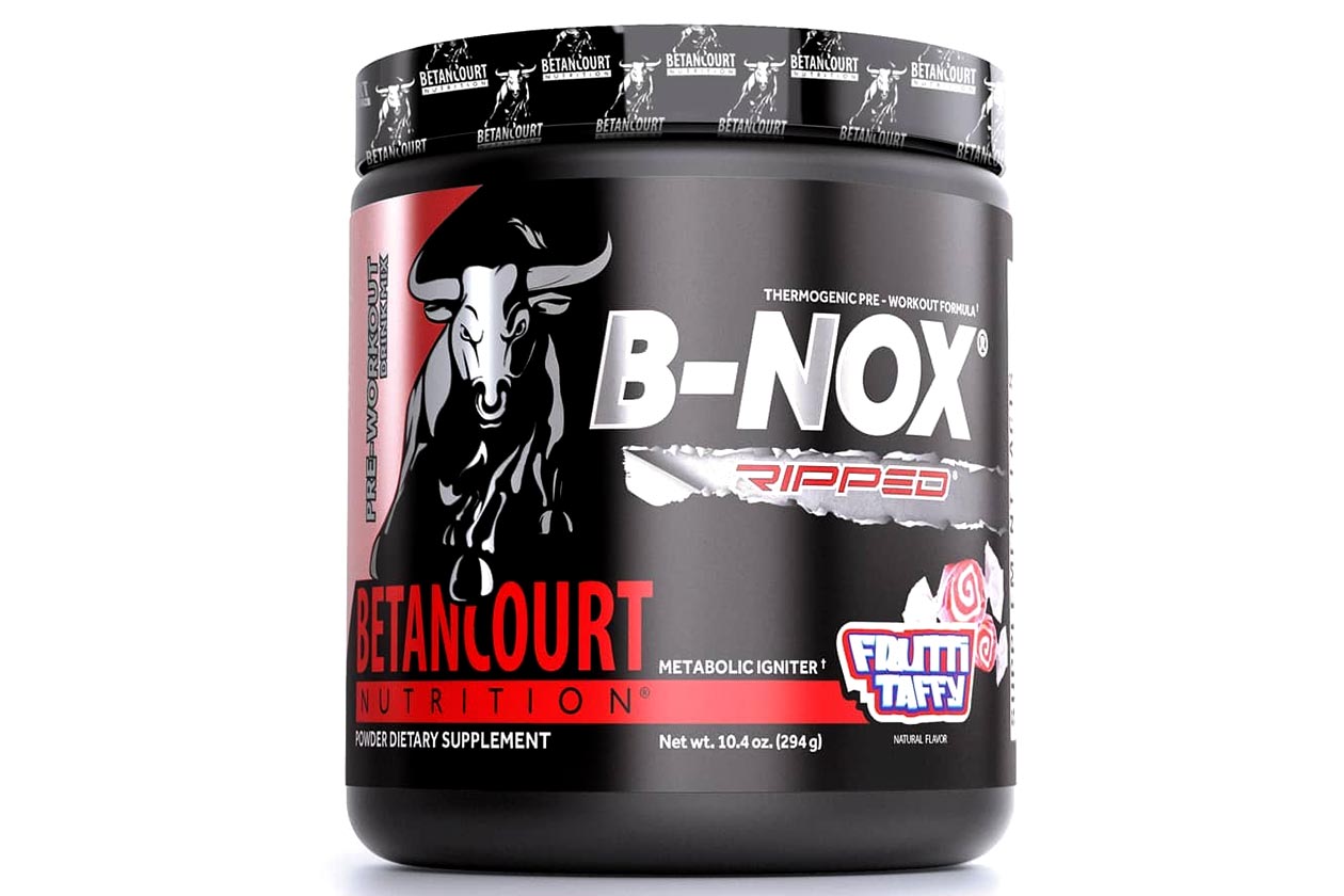 Betancourt launches its thermogenic preworkout BNOX Ripped Betancourt launches its thermogenic preworkout BNOX Ripped