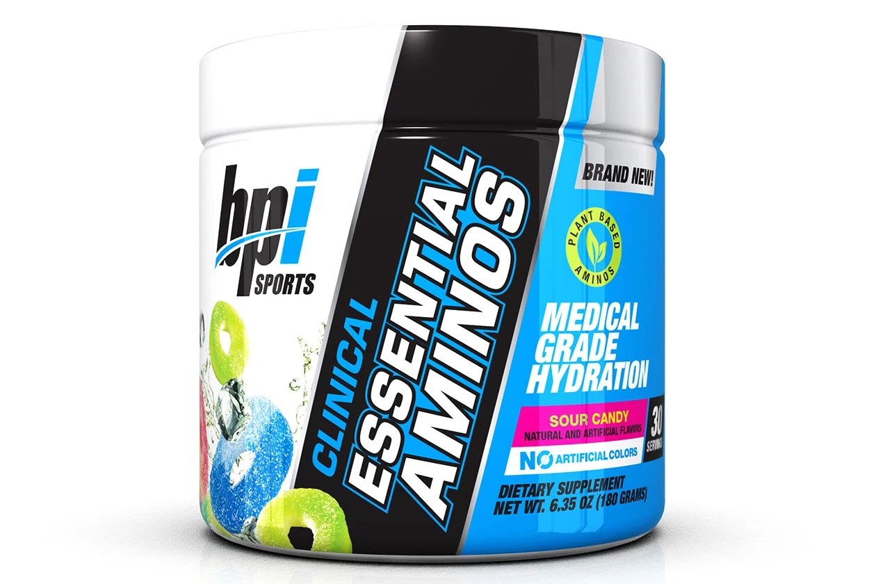 BPI Sports Clinical Essential Aminos combines 8 EAAs with arginine