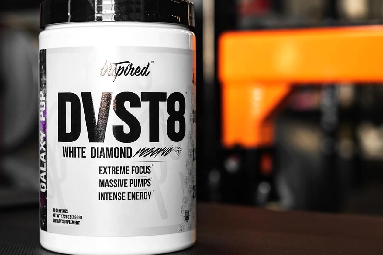 Inspired announces its next preworkout supplement DVST8 BBD Stack3d