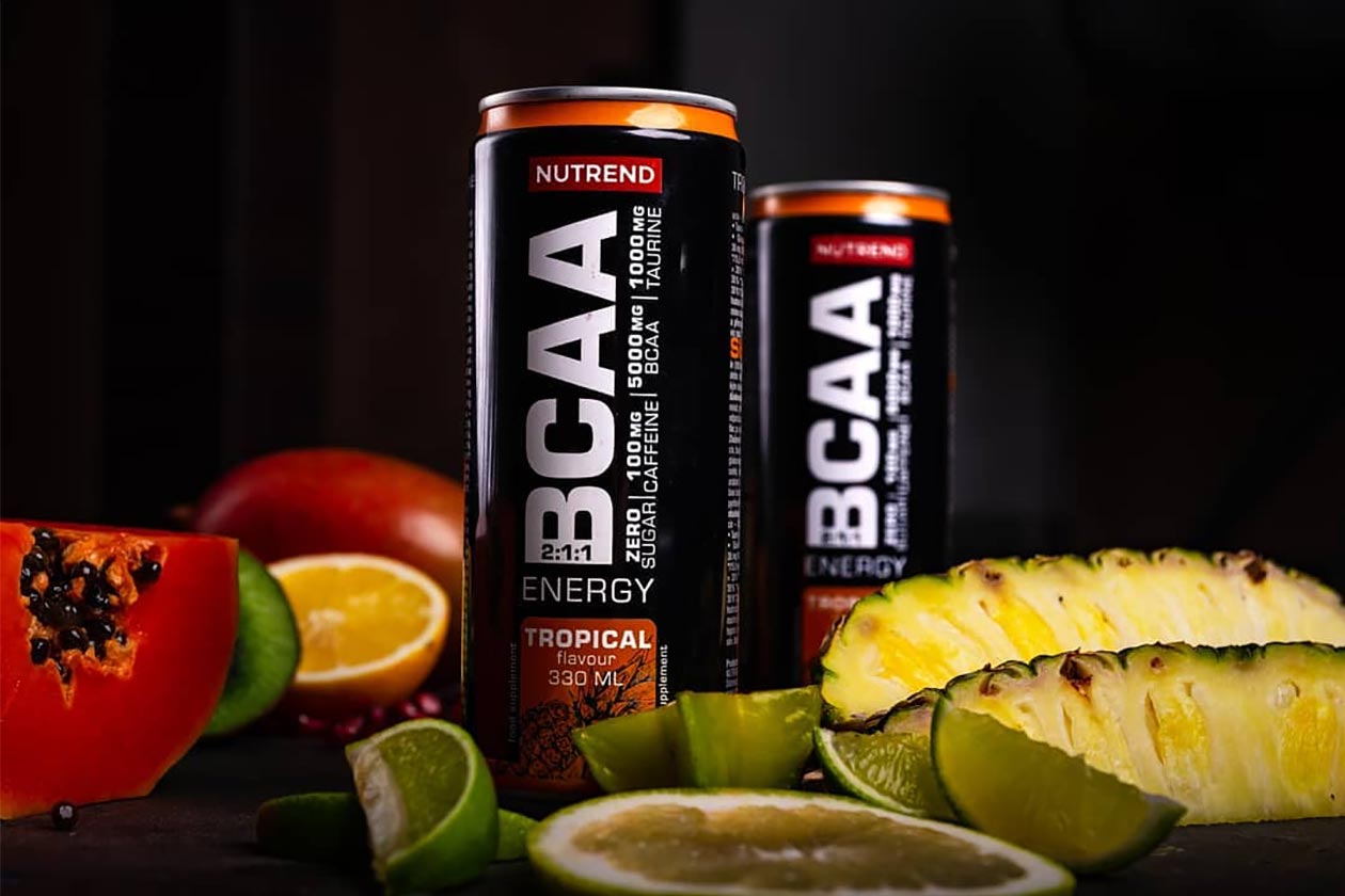 Nutrend launches a caffeinated BCAA drink in two zero sugar flavors