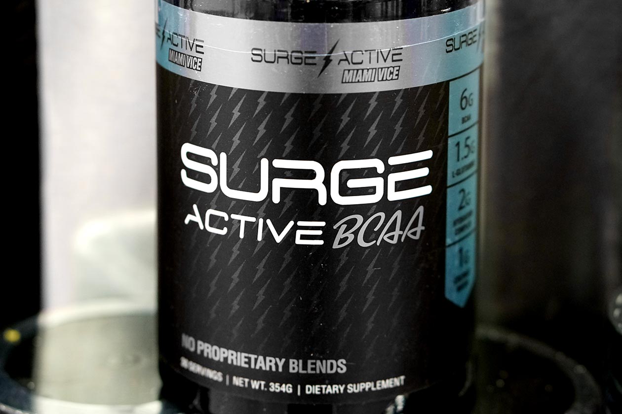 Surge samples its Miami Vice amino and sweet Pineapple preworkout Surge samples its Miami Vice amino and sweet Pineapple preworkout