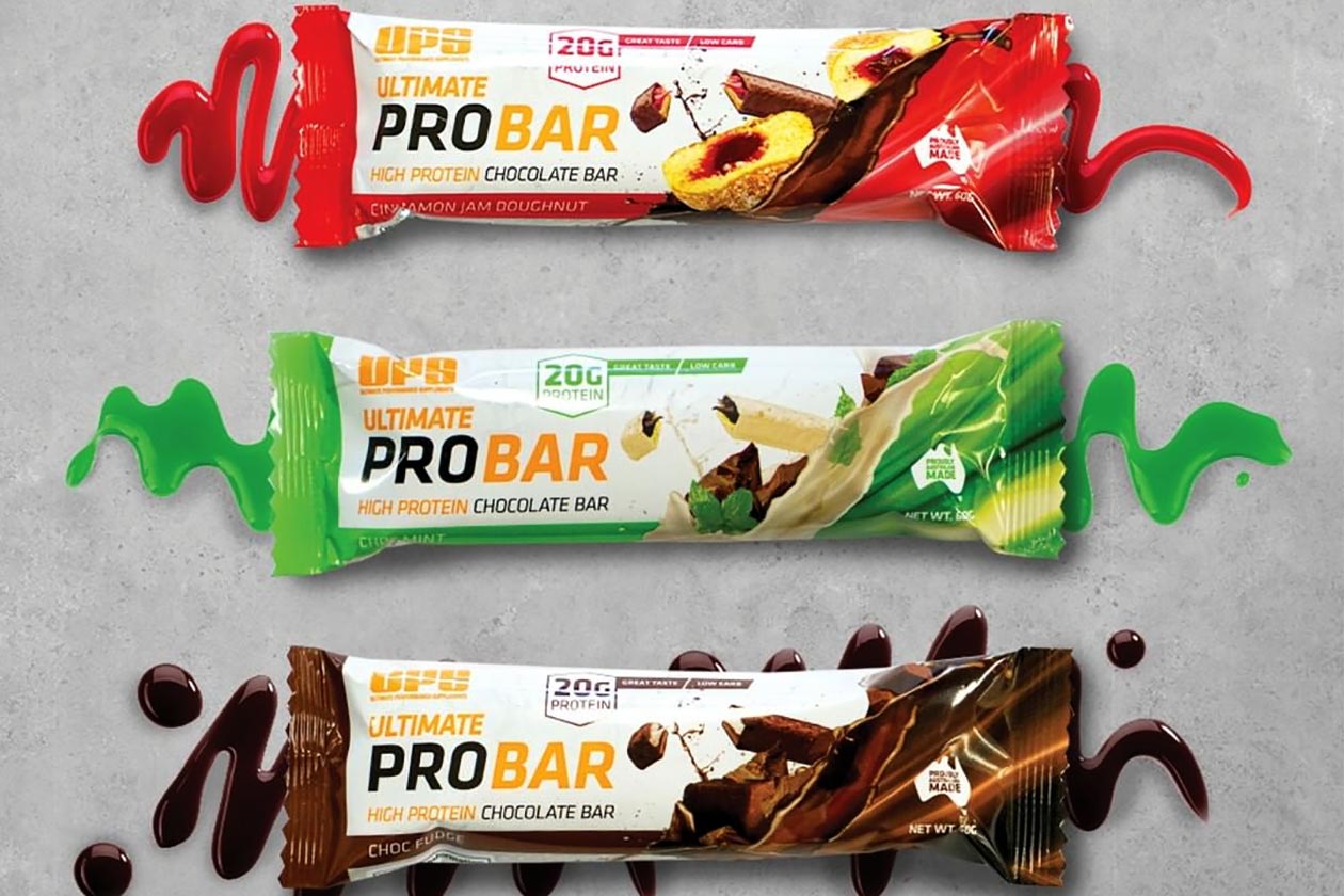 UPS Protein launches its high protein, low carb Ultimate Pro Bar Stack3d