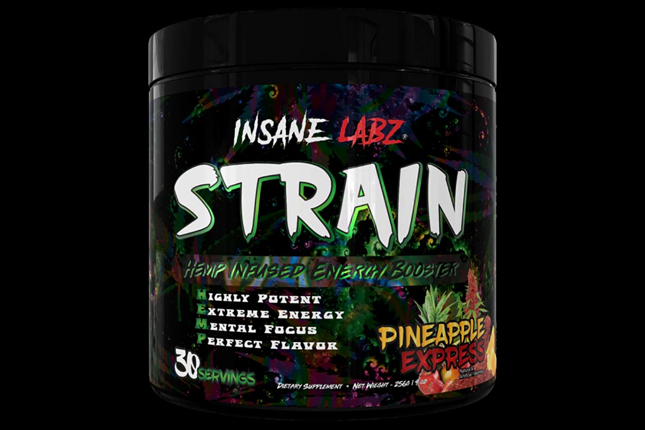 Insane Labz Strain rolls together a preworkout formula