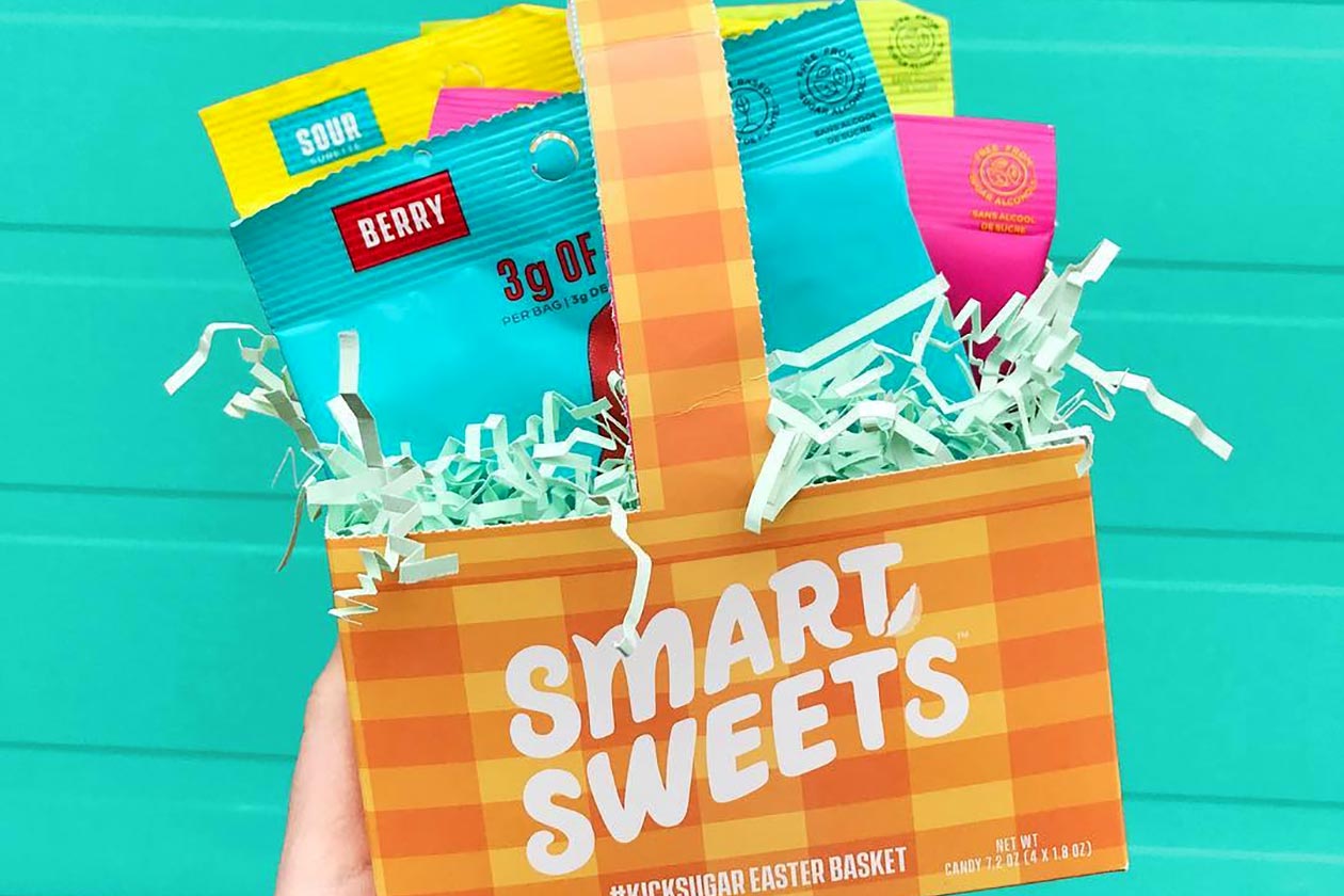 Smart Sweets special Easter Basket now available at Whole Foods Stack3d