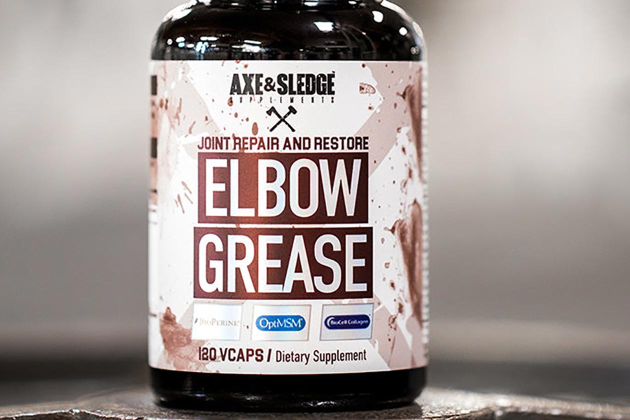 Axe and Sledge Elbow Grease packs a formula for complete joint health
