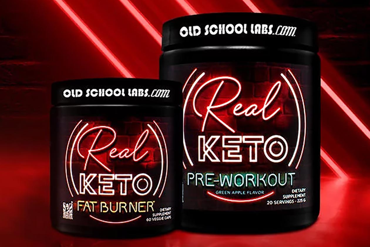 Old School Labs Real Keto Series PreWorkout and Fat Burner Old School Labs Real Keto Series PreWorkout and Fat Burner