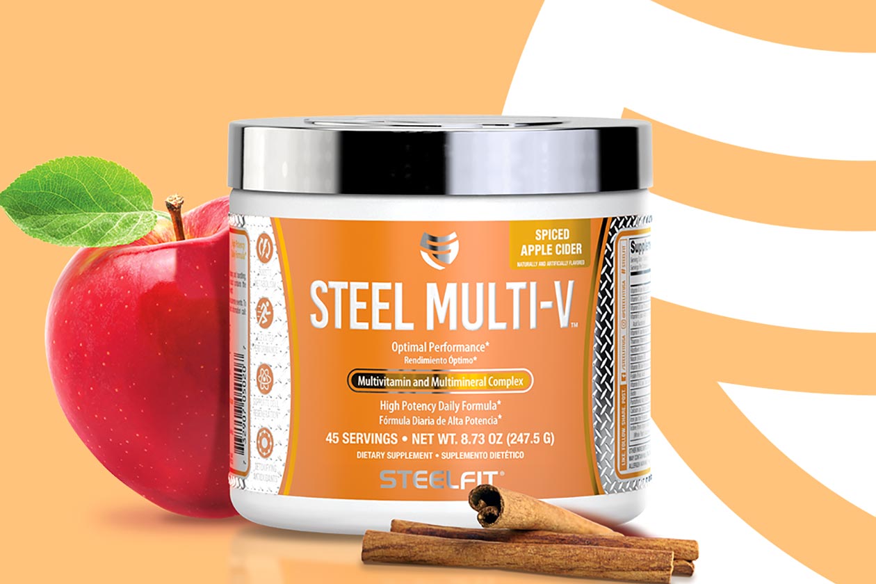 SteelFit introduces Steel MultiV with more than just vitamins and minerals