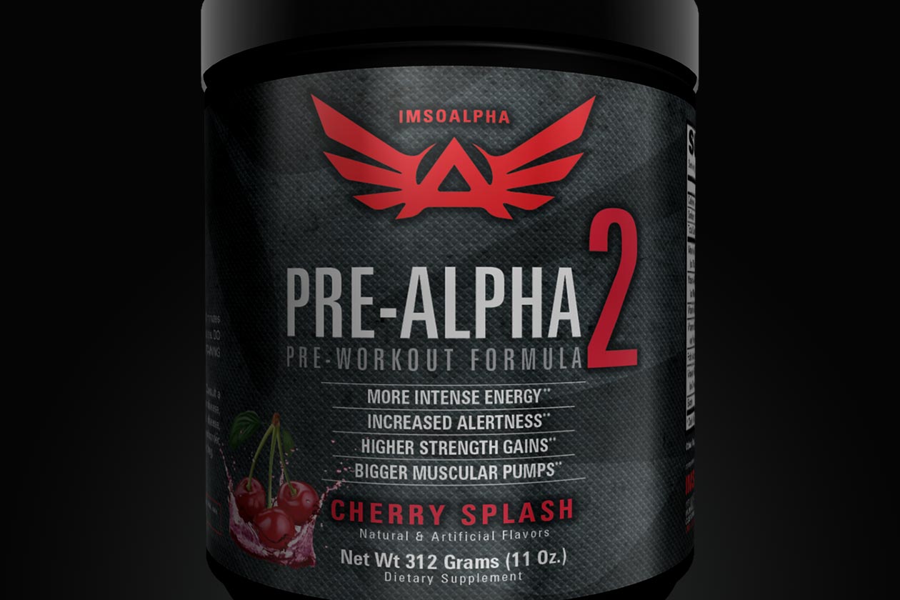 ImSoAlpha relaunches its preworkout PreAlpha with an extra kick ImSoAlpha relaunches its preworkout PreAlpha with an extra kick