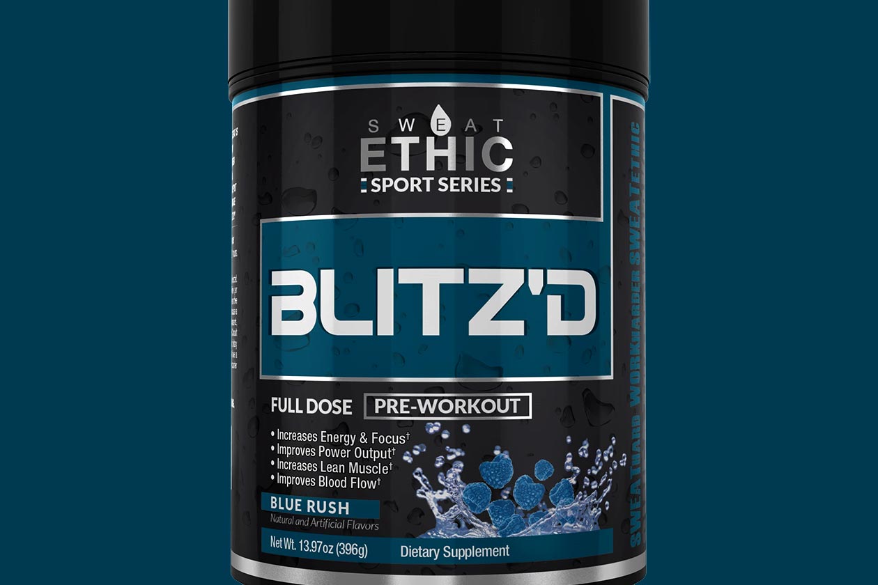 Sweat Ethic Giveaway Three full tubs of the pre Blitz'd up for grabs