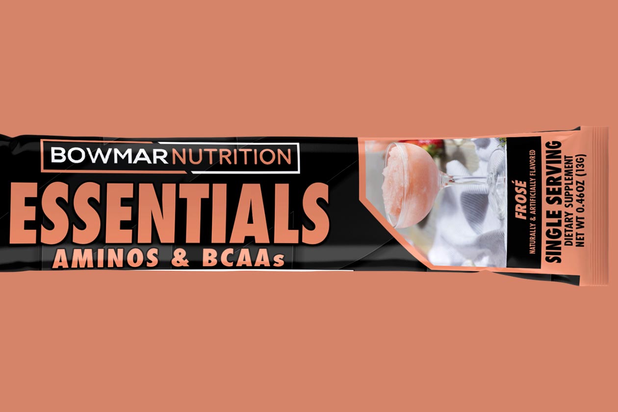 Bowmar Nutrition's EAA supplement now comes in single serve stick packs