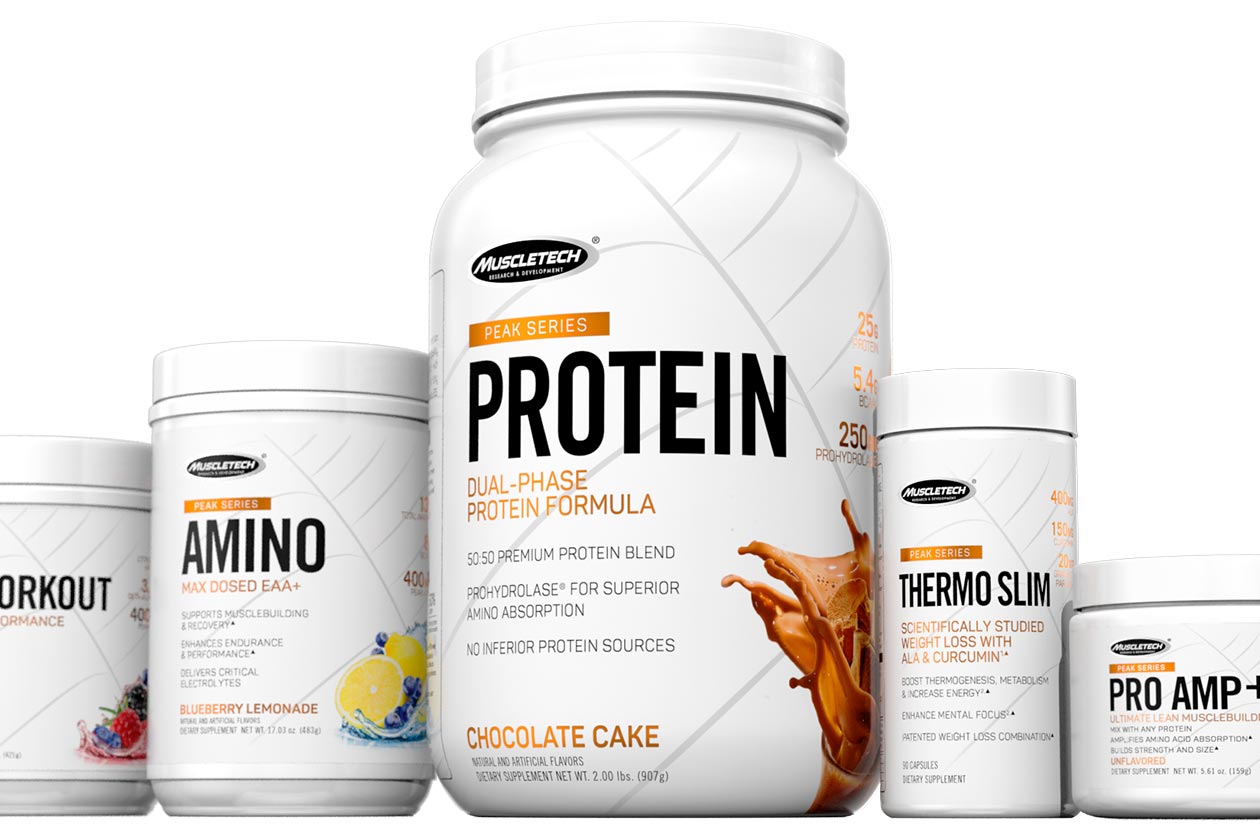 Muscletech�s Peak Series is now available outside of The Muscletech�s Peak Series is now available outside of The