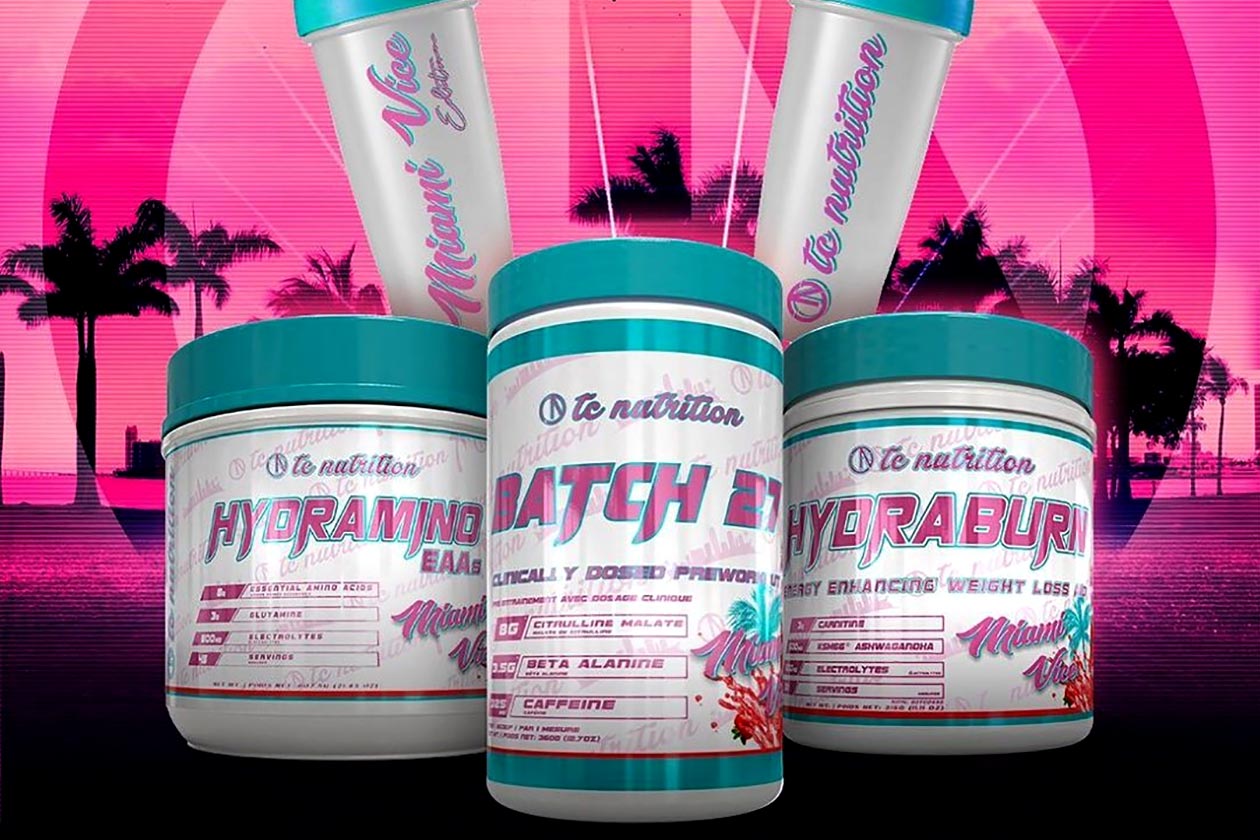 Miami Vice Batch 21, HydrAmino and HydraBurn hitting Miami Vice Batch 21, HydrAmino and HydraBurn hitting