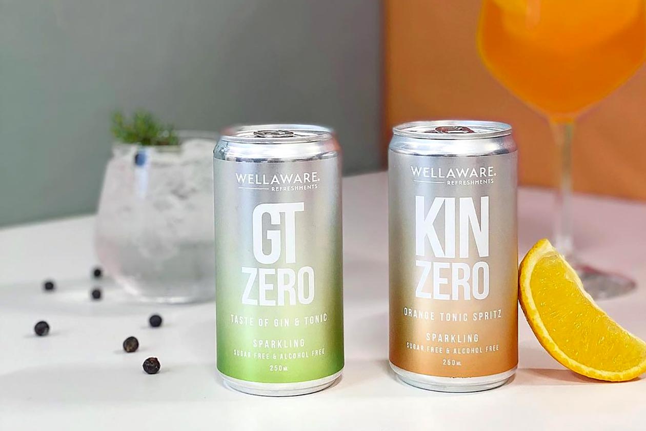 WellAware releases zer0calorie sparkling waters GT Zero and Kin Zero