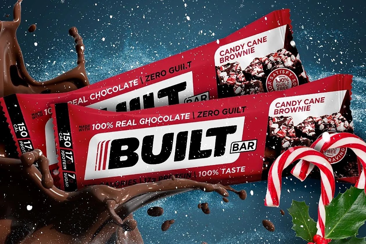 Built Bar launches in Candy Cane and two White Chocolate flavors