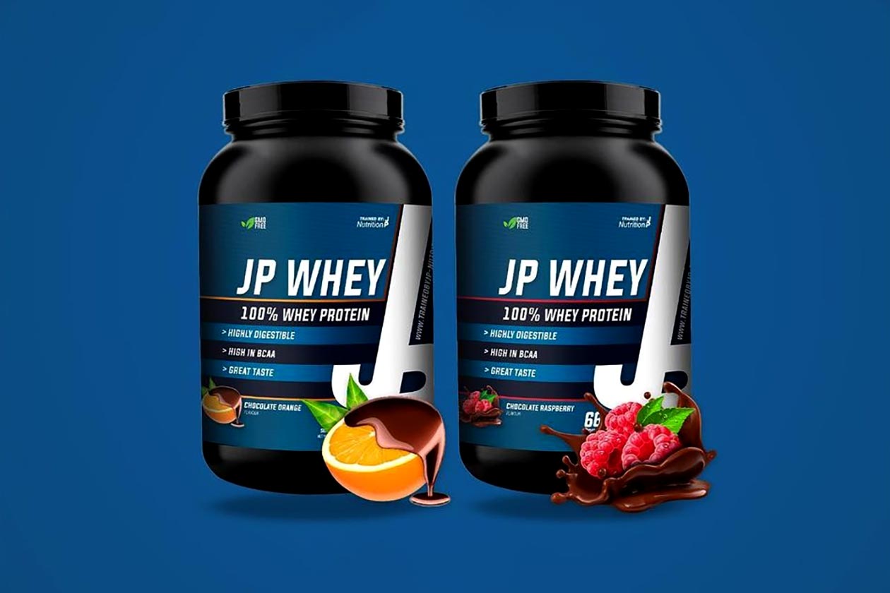 Chocolate Orange and Dark Choc Raspberry JP Whey now available