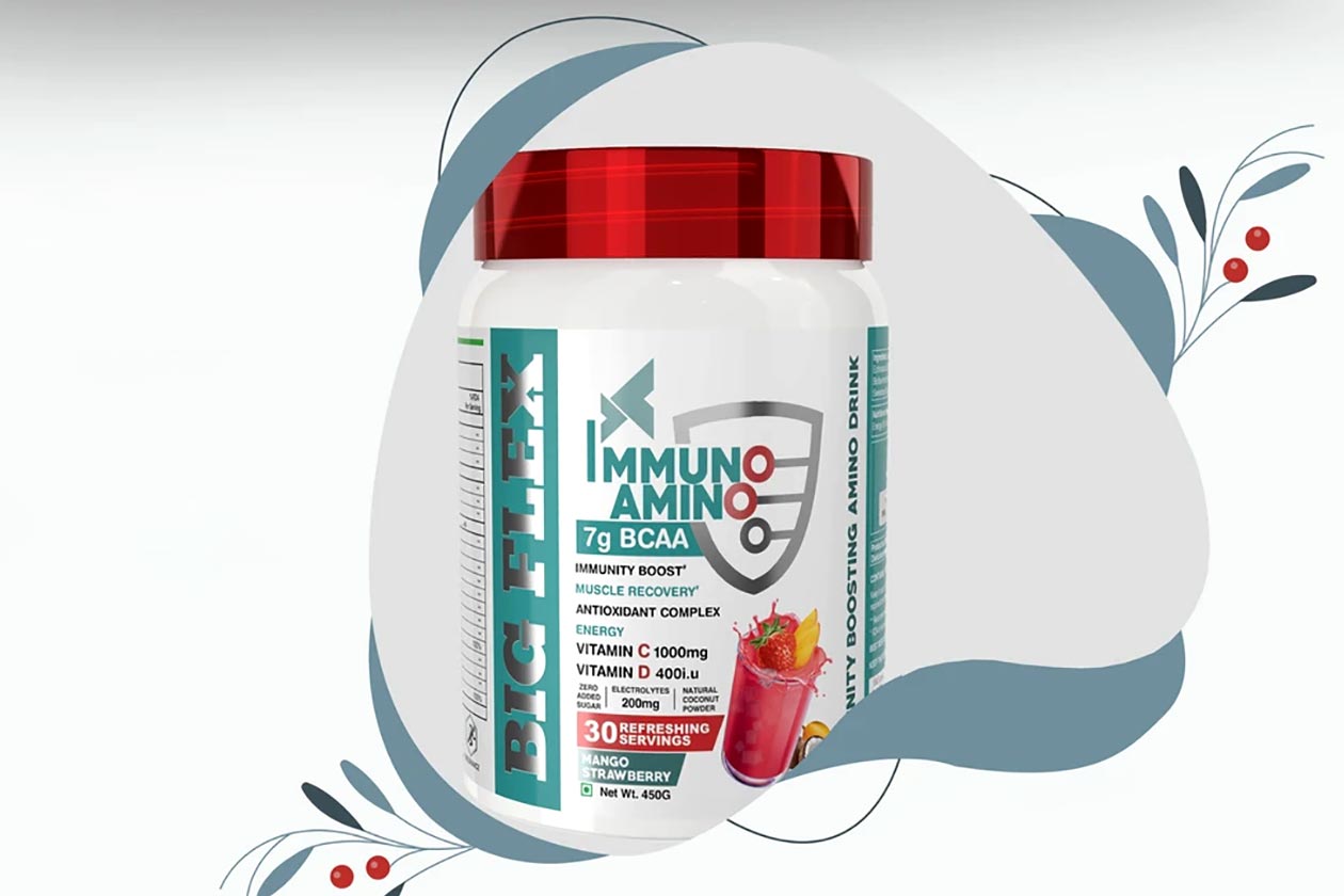 Big Flex combines immunity and BCAAs in its allnew Immuno Amino