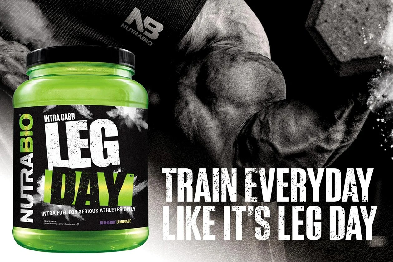 Nutrabio releases its loaded intraworkout appropriately named Leg Day