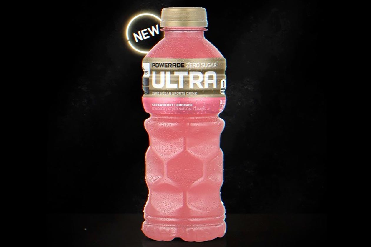 Powerade Ultra launches in a refreshing Strawberry Lemonade flavor