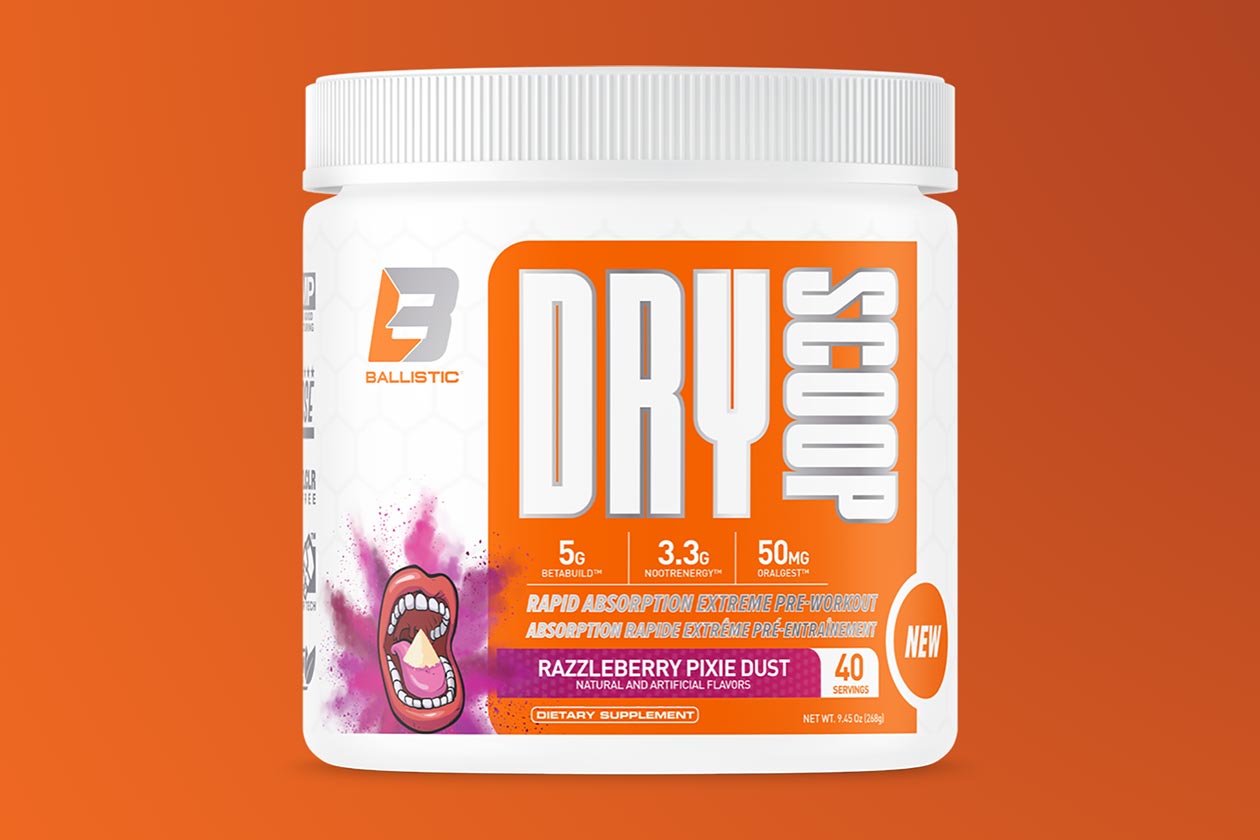 Ballistic Labs drops the preworkout Dry Scoop Ballistic Labs drops the preworkout Dry Scoop