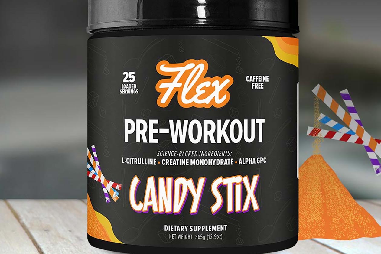 Flex Brands releases a second flavor for its preworkout in Candy Stix