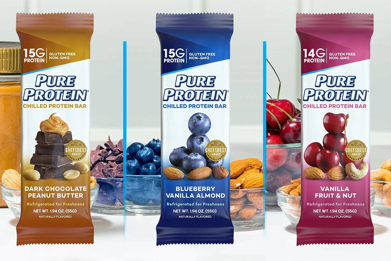Pure Protein introduces its refrigerated real food Chilled Protein Bar