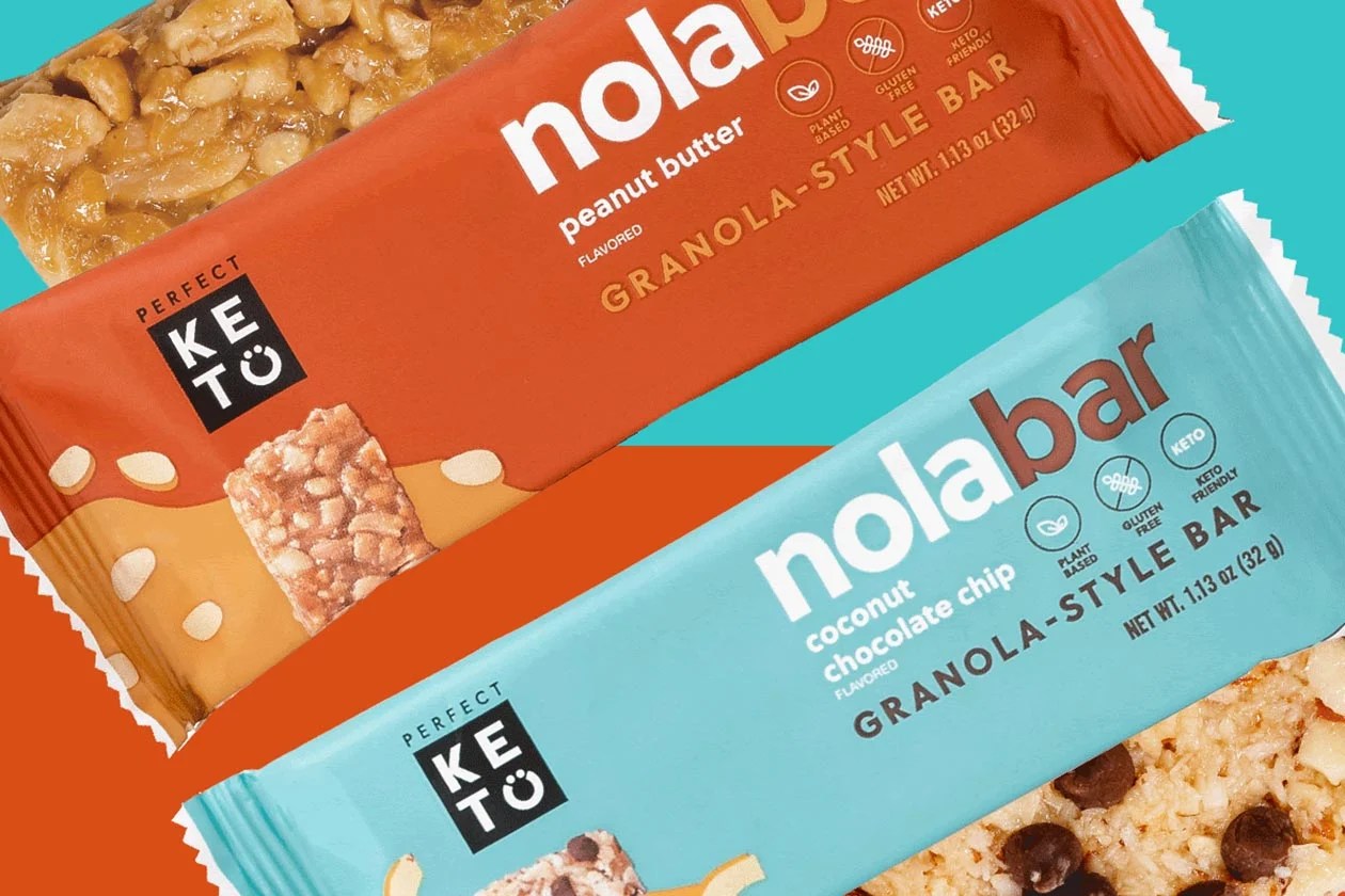 Perfect Keto's Nola Bars restocked with a sale on multiple box purchases