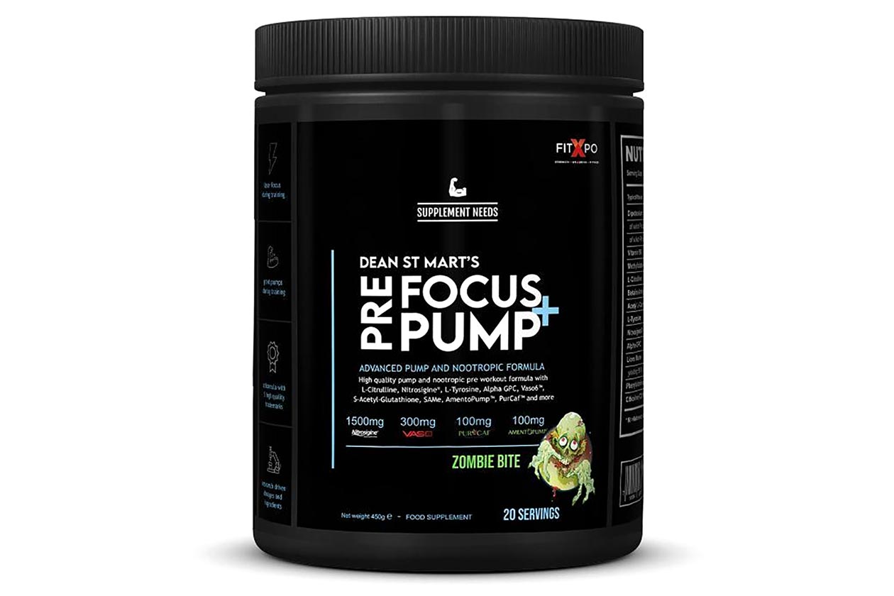 Supplement Needs puts two preworkouts in one with Pre Focus Pump+