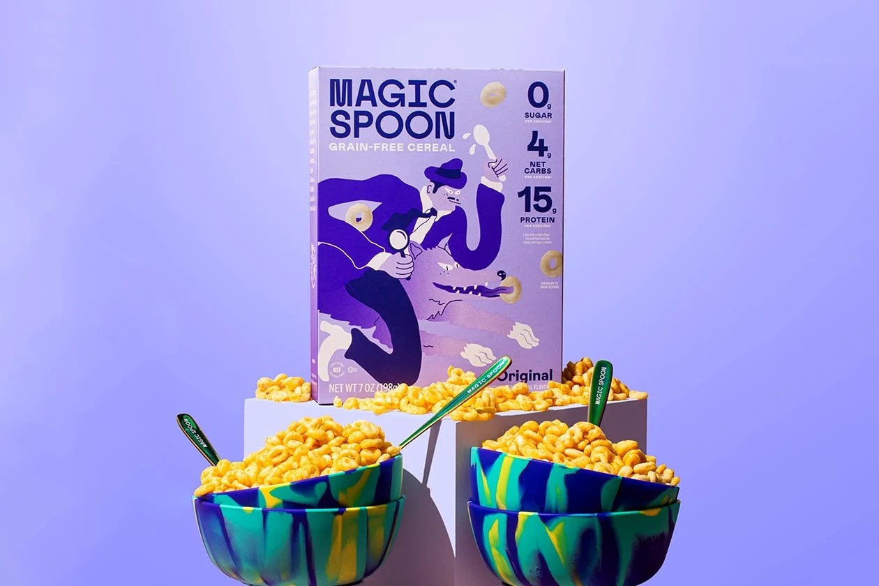 Magic Spoon aims for a cereal bowl milklike taste in its Original flavor