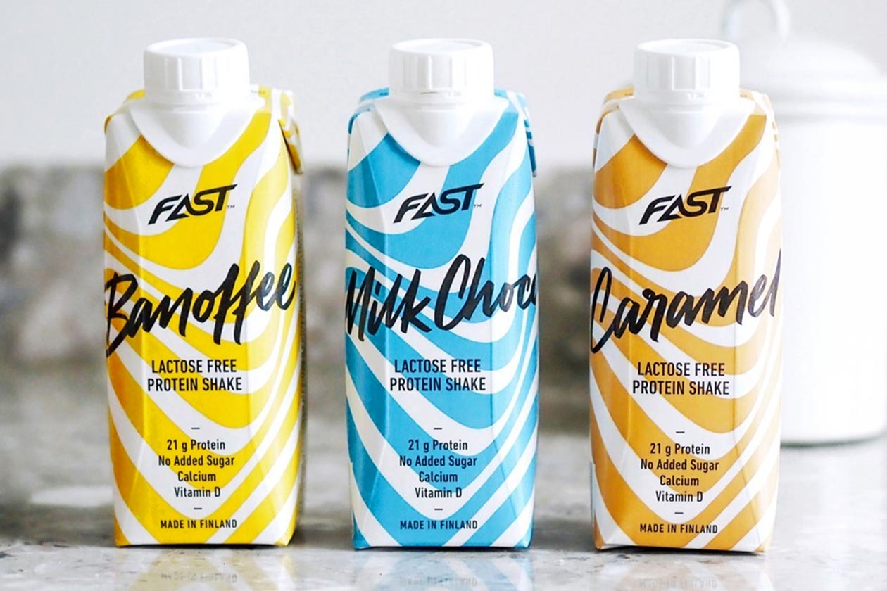 Fast Protein Shake featuring 21g of protein debuts in three flavors