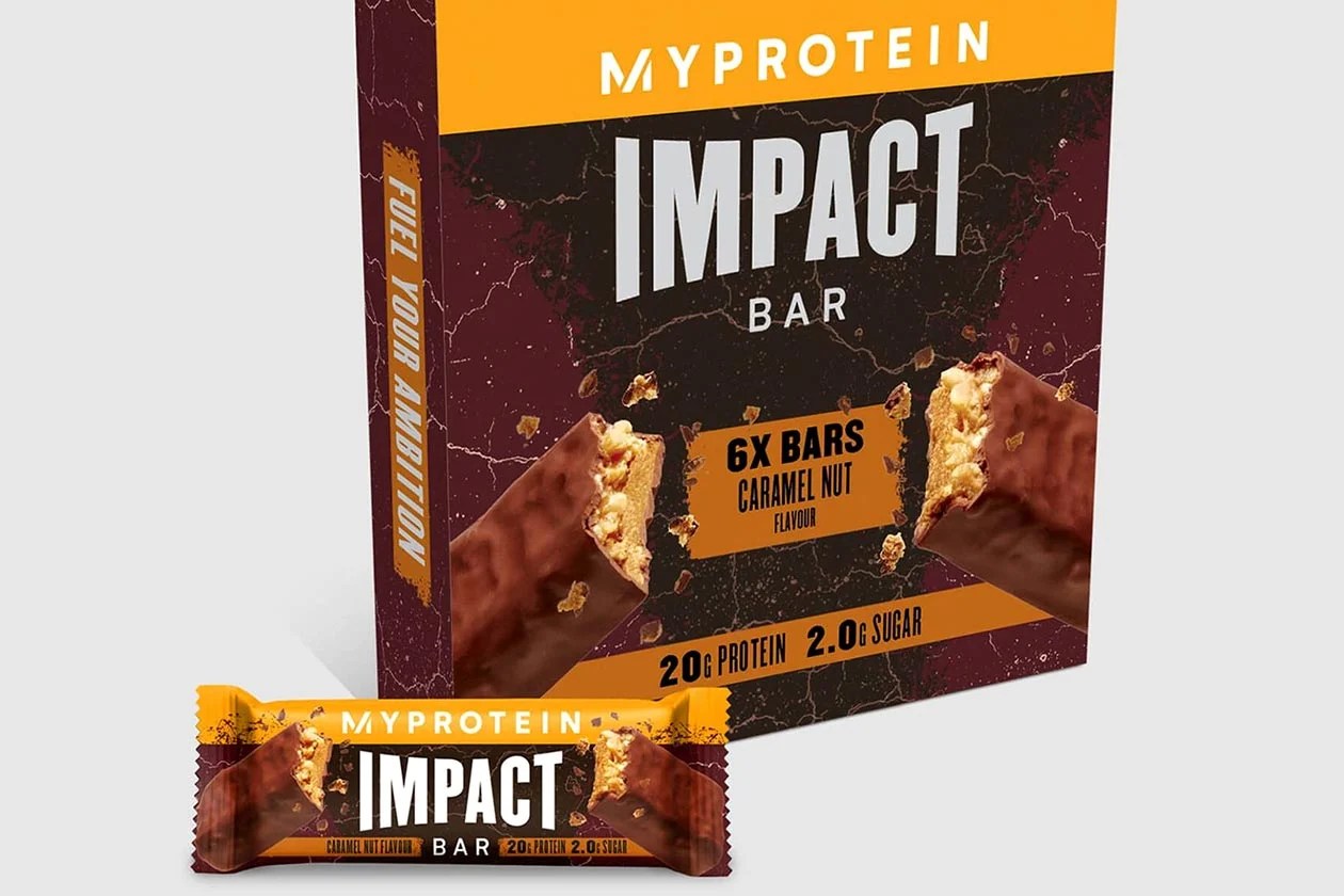 Myprotein Impact Bar packs 20g of protein in a delicious candy bar build