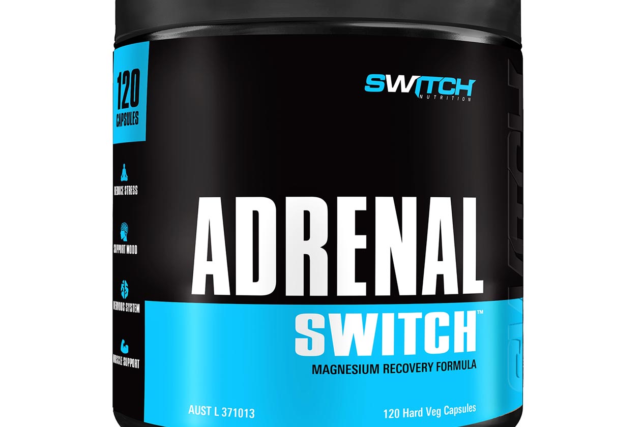 Adrenal Switch now comes in capsules with a tweaked nighttime formula