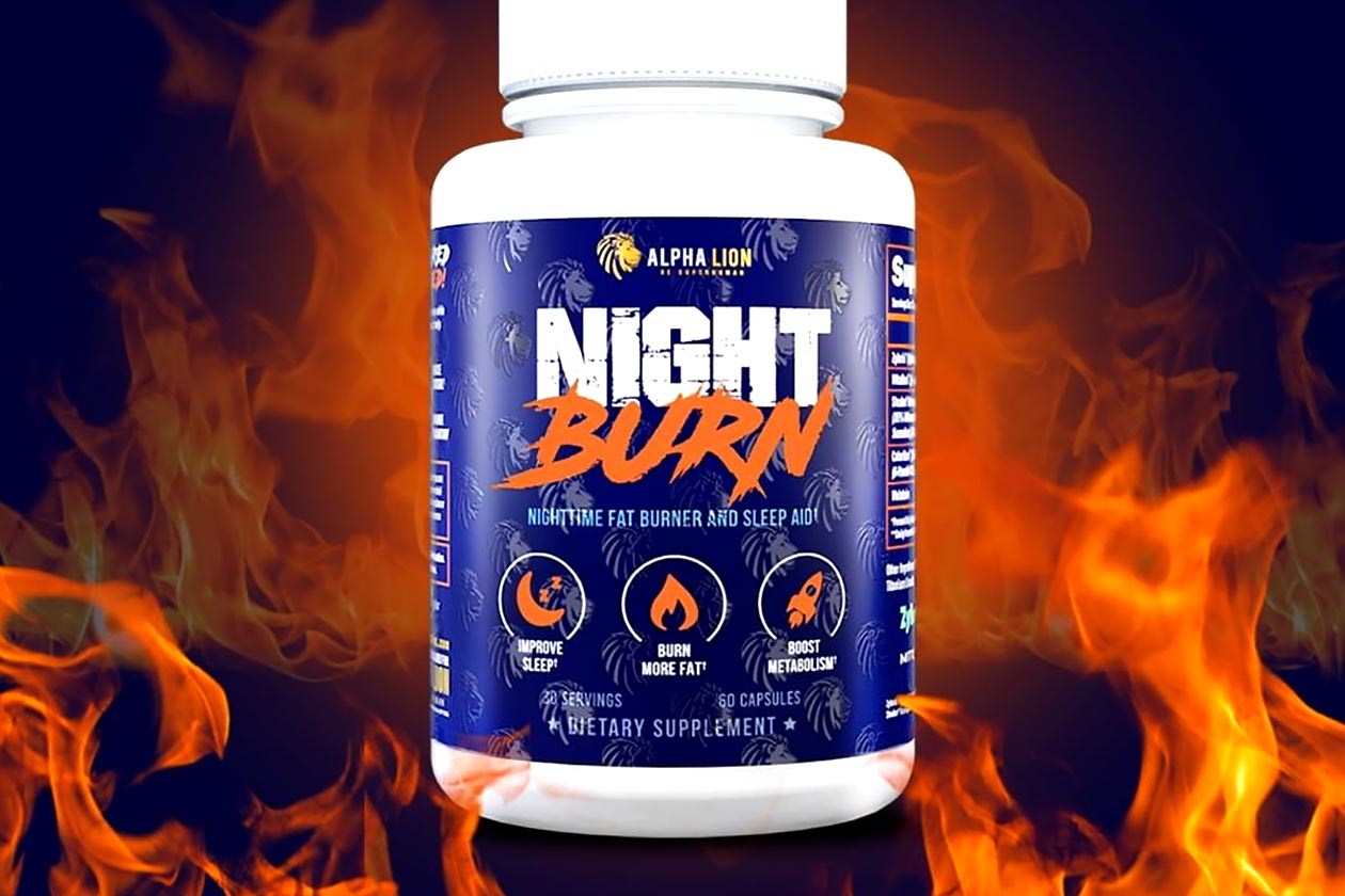 Alpha Lion hopes to help you burn fat while you sleep in Night Burn