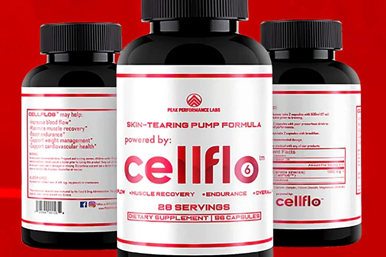 Peak Performance Labs puts CellFlo6 into a basic capsule supplement