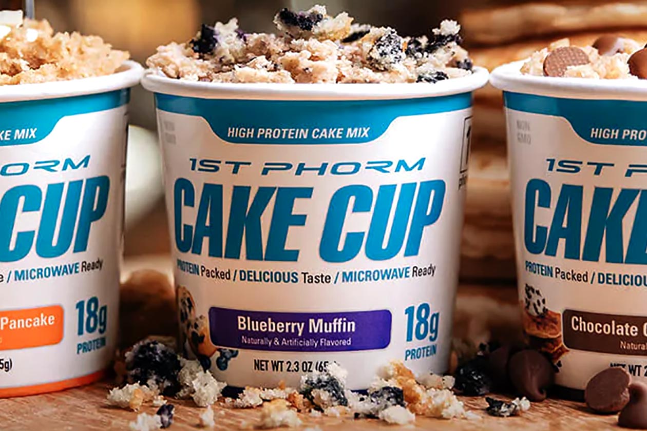 1st Phorm Cake Cup puts 18g of protein in a small and easytomake cake