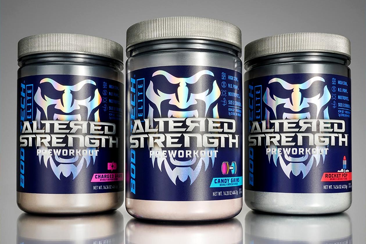 Body Tech puts solid dosages into its Altered Strength preworkout