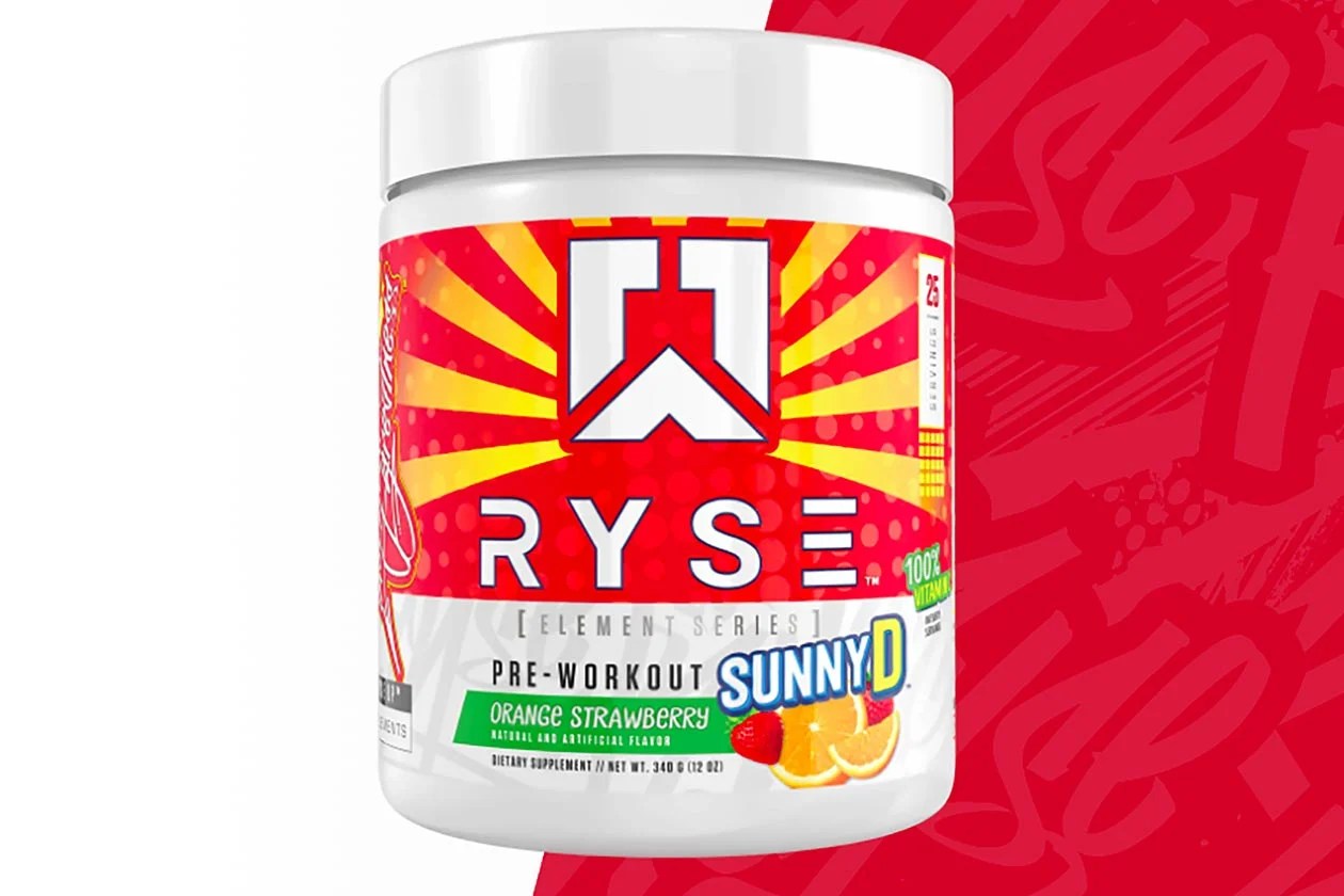 RYSE creates its lower caffeine Element PreWorkout for daily use