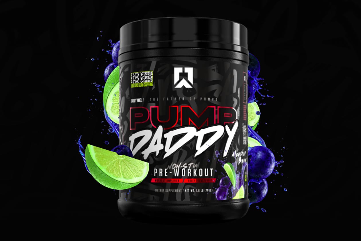 Monsterberry Lime Pump Daddy drops for Cyber Monday at RYSE