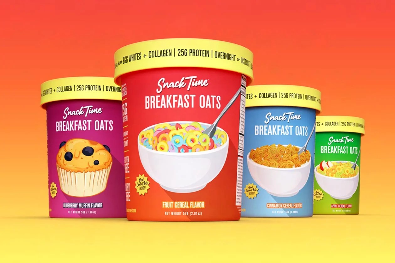 Introducing Snack Time and its unique highprotein Breakfast Oats