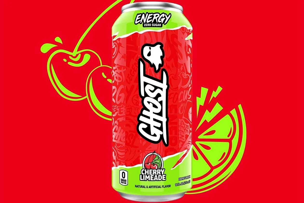 Ghost officially reveals a Cherry Limeade flavor of Ghost Energy