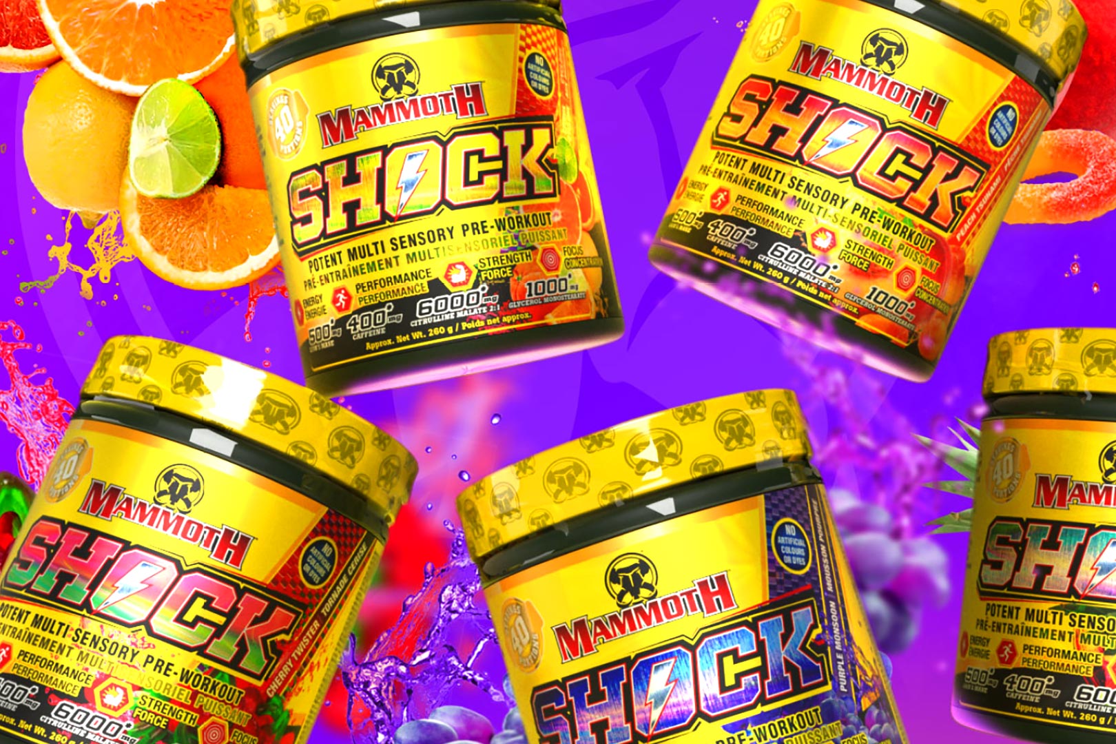 Mammoth Shock offers a more advanced preworkout experience
