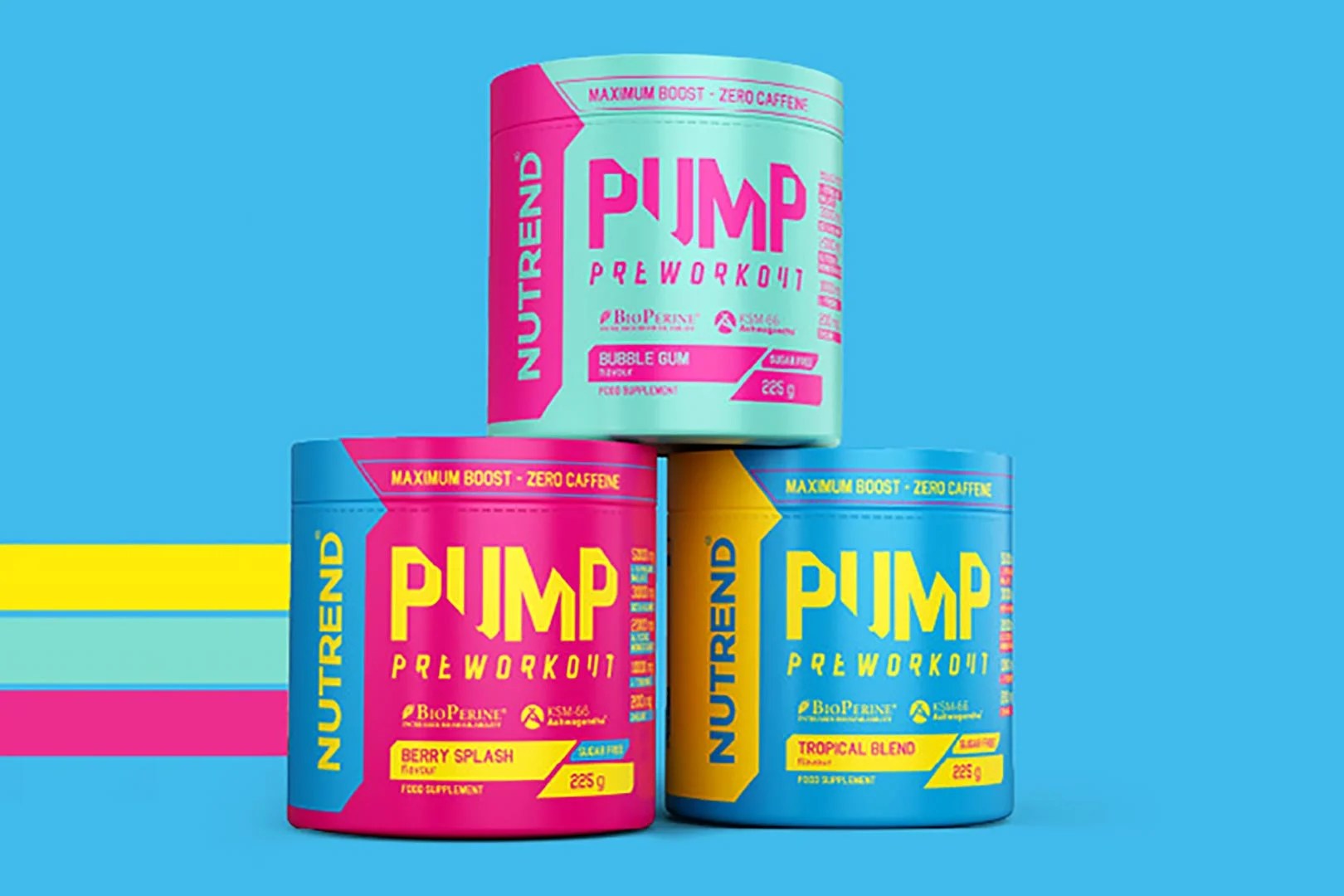 Nutrend Pump preworkout built for pumps, focus and performance