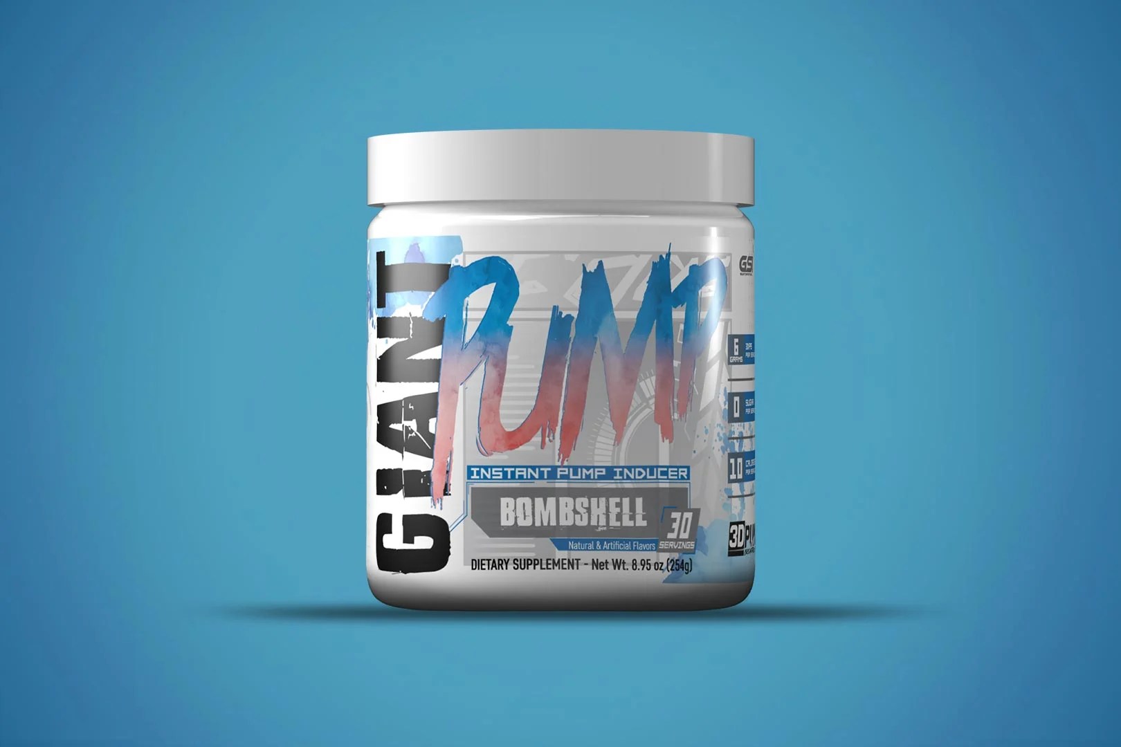 Giant builds a versatile preworkout around premium 3D Pump