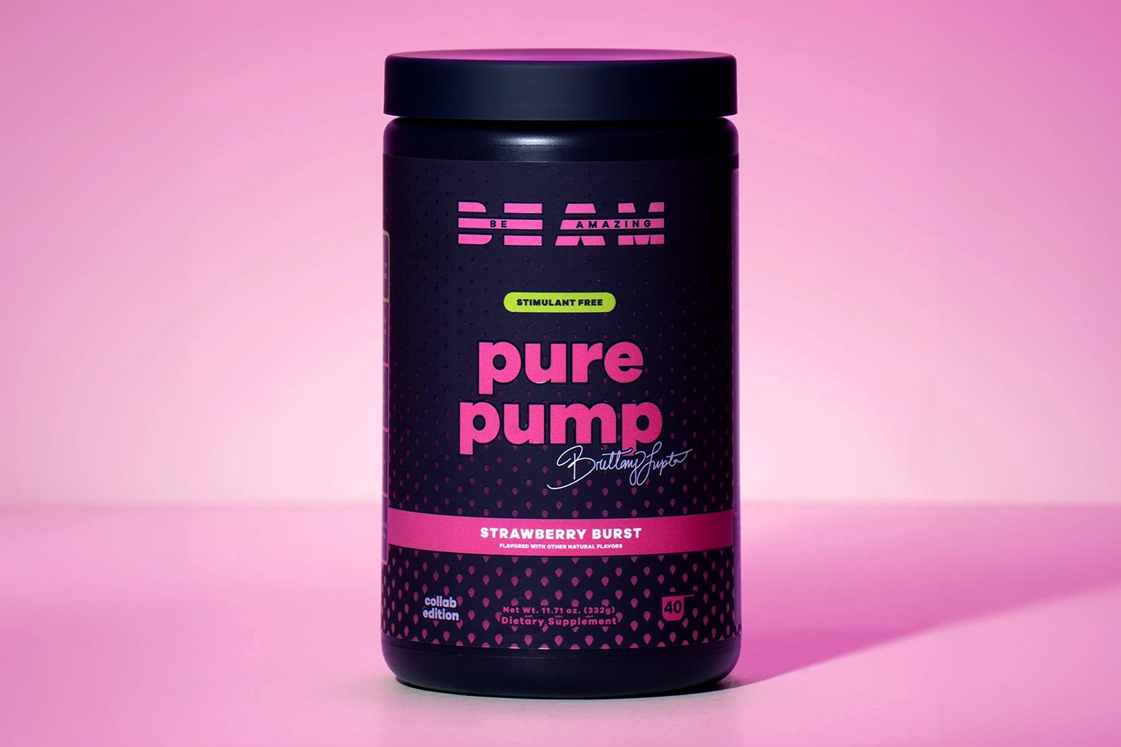 BEAM partners with Brittany Lupton for the preworkout Pure Pump